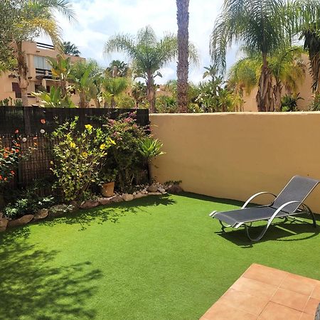 Bajo Con Una Terraza Espectacular Al Lado De La Playa Y Con Acceso Directo A La Piscina! Los Amarguillos Bagian luar foto